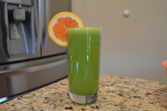 Orange Spinach Morning Smoothie