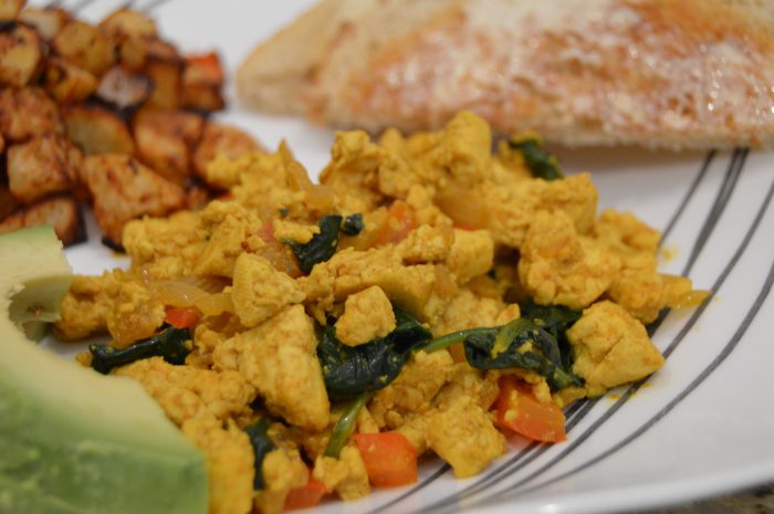 Southwest Tofu Scramble