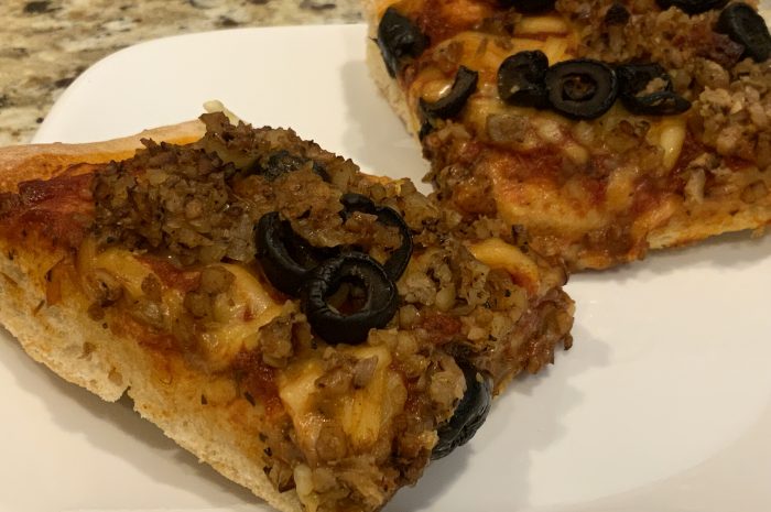 Vegan Walnut Meat (for Pizza Topping)